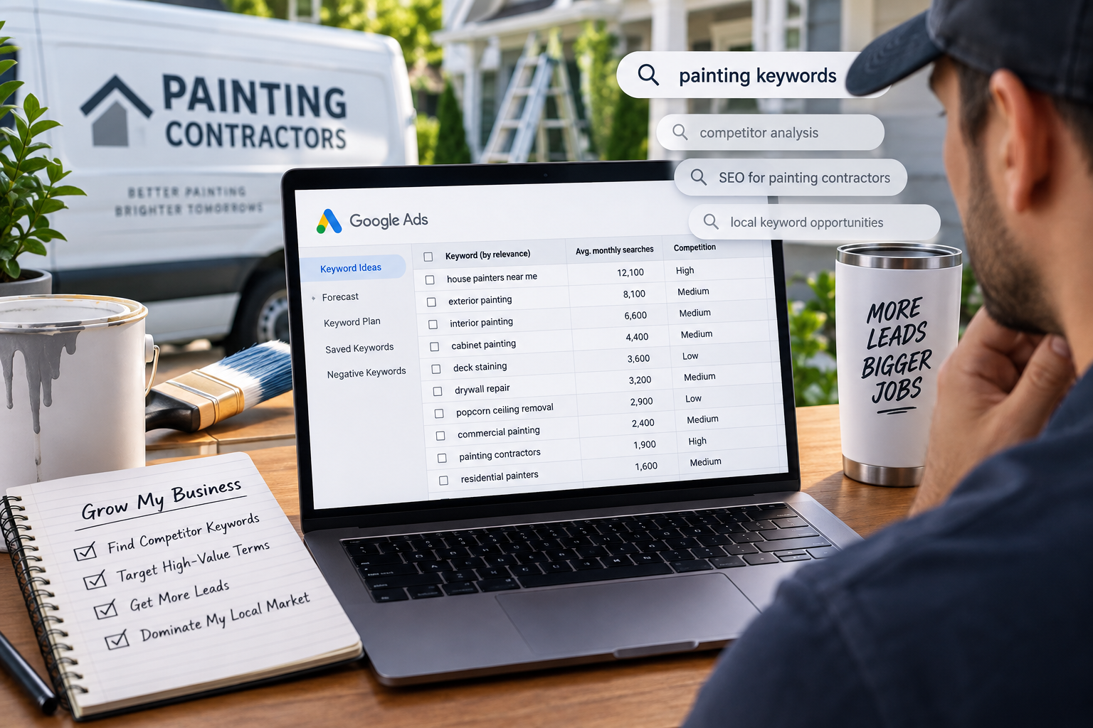 How to Check Competitor Keywords for Your Painting Business (2026 Guide)